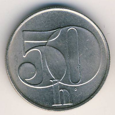 CSFR, 50 haleru, 1991–1992