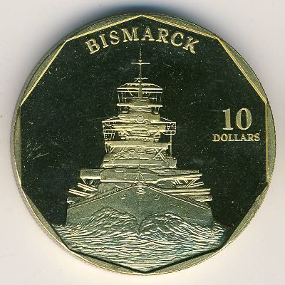 Marshall Islands, 10 dollars, 1998