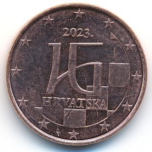 Croatia, 5 euro cent, 2023