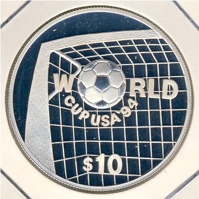 Белиз, 10 долларов (1994 г.) Белиз, 10 долларов (1994 г.)