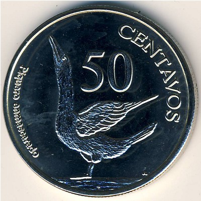 Galapagos Islands., 50 centavos, 2008