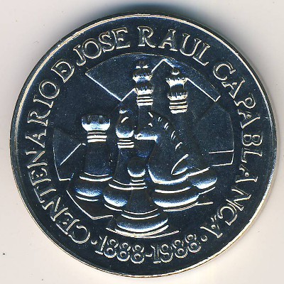 Cuba, 1 peso, 1988 Cuba, 1 peso, 1988