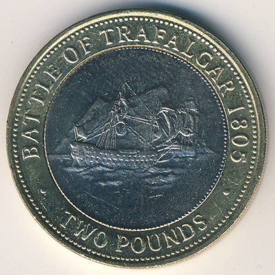 Гибралтар, 2 фунта (2005–2011 г.)