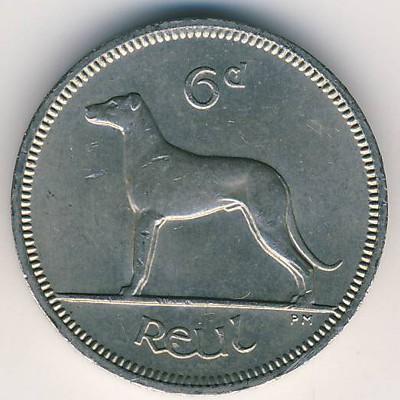 Ирландия, 6 пенсов (1942–1969 г.)
