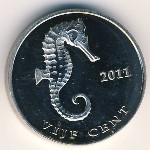 , 5 cents, 2011