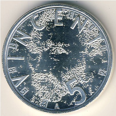 Нидерланды, 5 евро (2003 г.)