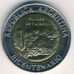 Аргентина, 1 песо (2010 г.)