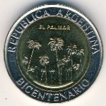 Аргентина, 1 песо (2010 г.)