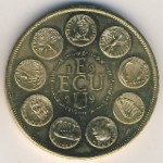 Европа, 1 экю (1979 г.)