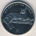 Sierra Leone, 1 доллар, 2001