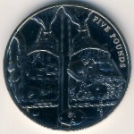 Гернси, 5 фунтов (2004 г.)