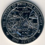 Alderney, 5 фунтов, 2004