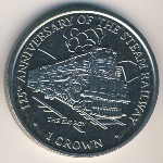 Isle of Man, 1 крона, 1998