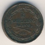 Sweden, 1/6 скиллинга, 1835