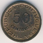 Ангола, 50 сентаво (1954&ndash;1958 г.)