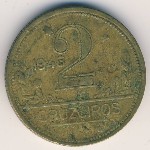 Бразилия, 2 крузейро (1946 г.)