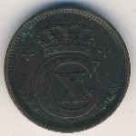 Denmark, 1 ore, 1913&ndash;1917