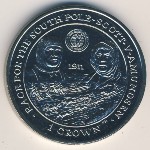 Фолклендские острова, 1 крона (2007 г.)