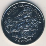 Остров Мэн, 1 крона (1997 г.)