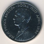 Остров Вознесения, 50 пенсов (1984 г.)