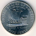 США, 5 центов (2004 г.)