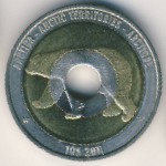 Арктические территории, 10 долларов (2011 г.)