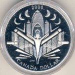 Канада, 1 доллар (2000 г.)