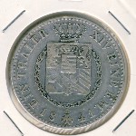 Саксония, 1 талер (1841 г.)