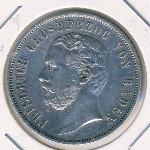 Baden, 1 gulden, 1867