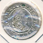Мекленбург, 1/16 рейхталер (1678 г.)