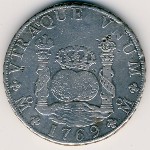 Мексика, 8 реалов (1769 г.)