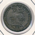 Великобритания, 1 шиллинг (1825 г.)