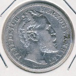 Анхальт-Дессау, 2 марки (1876 г.)