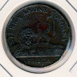 Sierra Leone, 1 цент, 1791