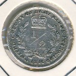 Эссекуибо и Демерара, 1/2 гуилдера (1816 г.)