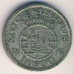 Mozambique, 10 эскудо, 1952