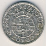 Mozambique, 20 эскудо, 1960