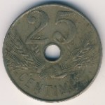 Spain, 25 сентимо, 1927