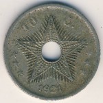 Бельгийское Конго, 10 сентим (1921 г.)