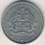 Остров Сент-Люсия, 4 доллара (1970 г.)