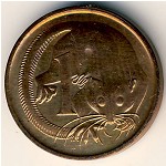 Австралия, 1 цент (1985&ndash;1991 г.)