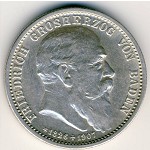 Baden, 2 mark, 1907
