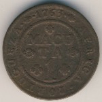 Angola, 1 макута, 1763