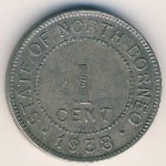 Северное Борнео, 1 цент (1938 г.)