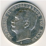Baden, 3 mark, 1908&ndash;1915