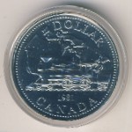 Canada, 1 доллар, 1981
