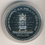 Canada, 1 доллар, 1977