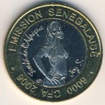 Senegal, 6000 francs CFA, 2006