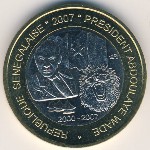 Senegal., 6000 francs CFA, 2007