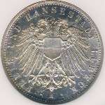 Любек, 2 марки (1904&ndash;1912 г.)